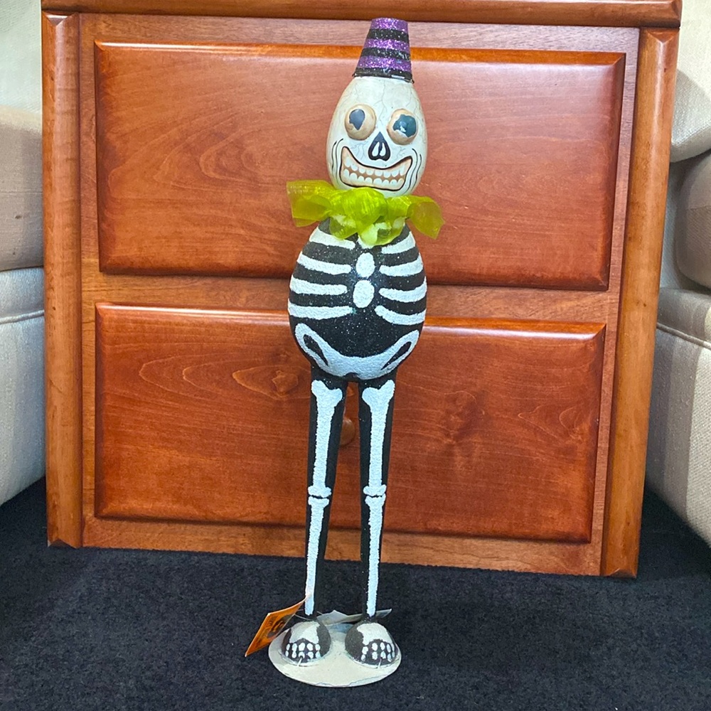 Vintage Happy Halloween Scary Face Skeleton Spooky Style Home Decoration Unique!